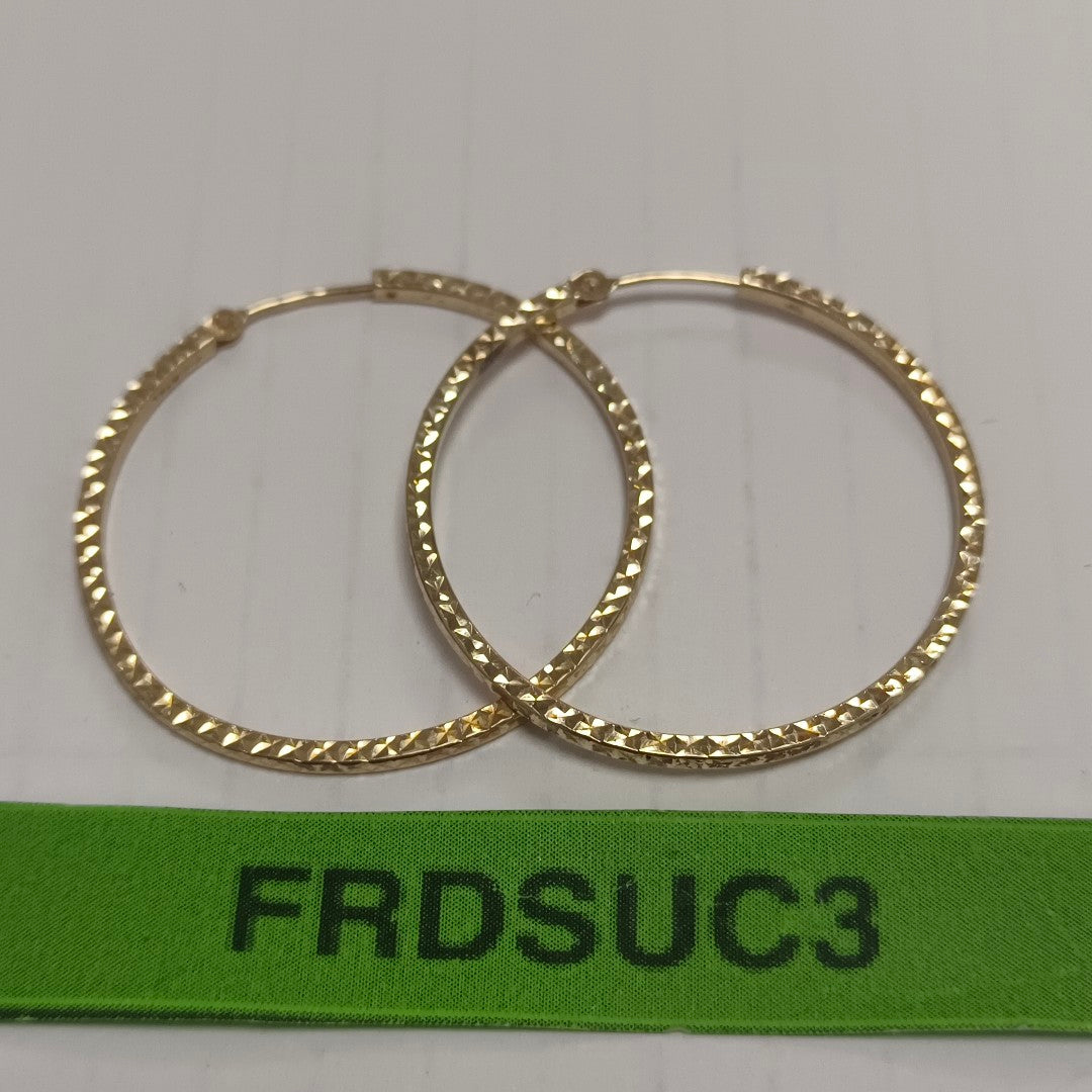 ARRACADAS PAR ORO 14 K 2,60 GRMS (SEMINUEVO)