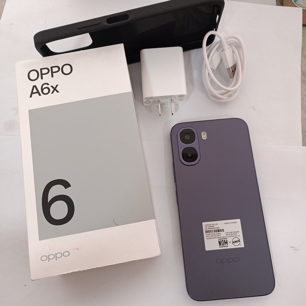 CELULAR OPPO A6X CPH2819 (2025) 128 GB 4 GB RAM (SEMINUEVO)