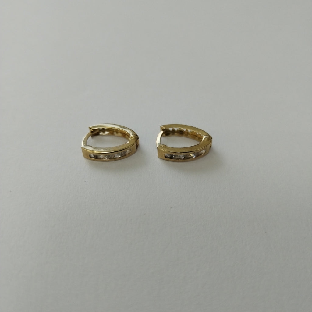 ARRACADAS PAR ORO 10 K 0.7 GRMS (SEMINUEVO)