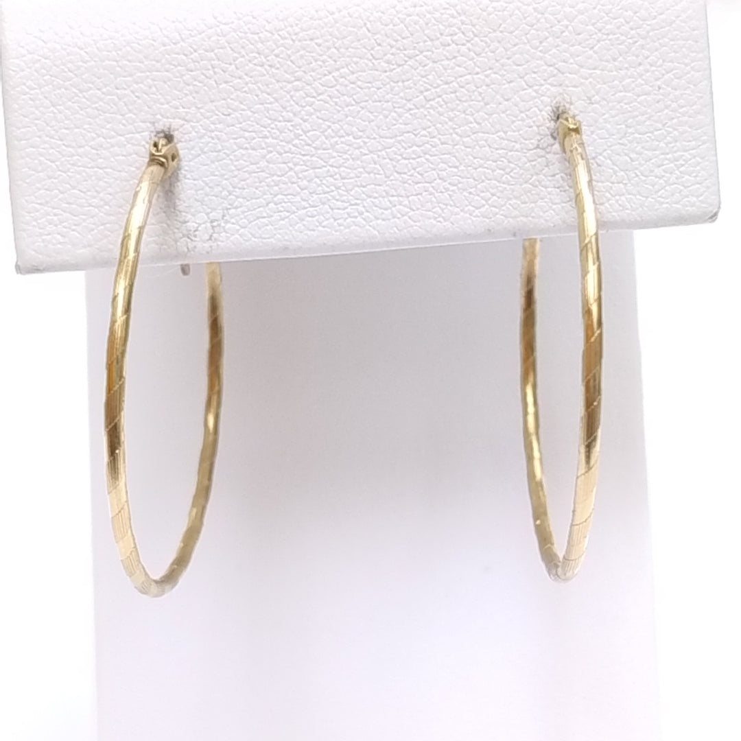 ARRACADAS PAR ORO 14 K 2.5 GRMS (SEMINUEVO)