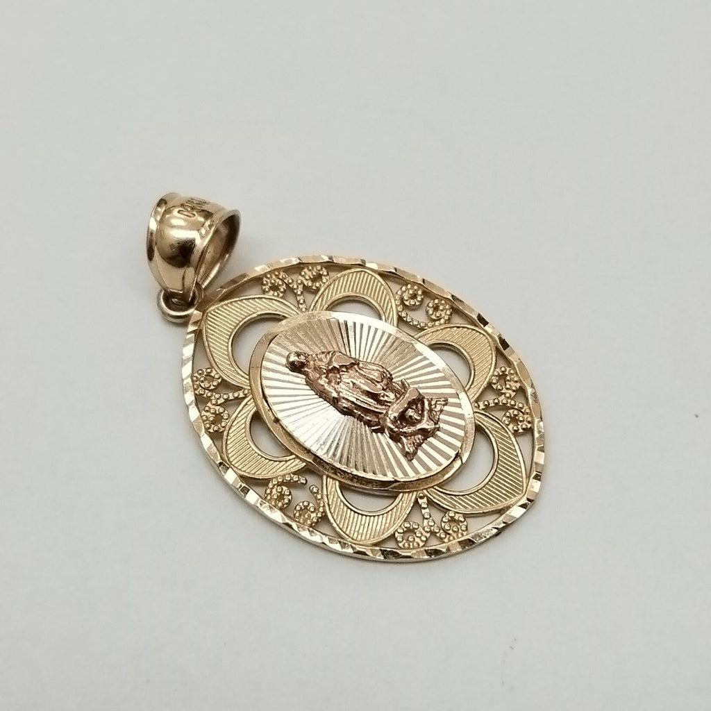 MEDALLA RELIGIOSA ORO 14 K 3,20 GRMS (SEMINUEVO)