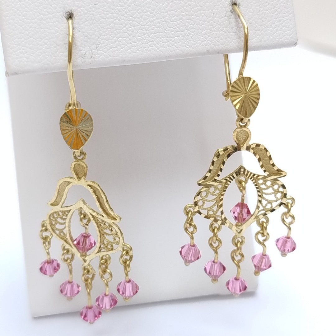 ARETES PAR ORO 10 K 5,00 GRMS (SEMINUEVO)