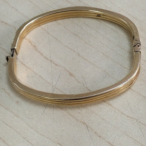 PULSERA RIGIDA ORO 14 K 9,70 GRMS (SEMINUEVO)