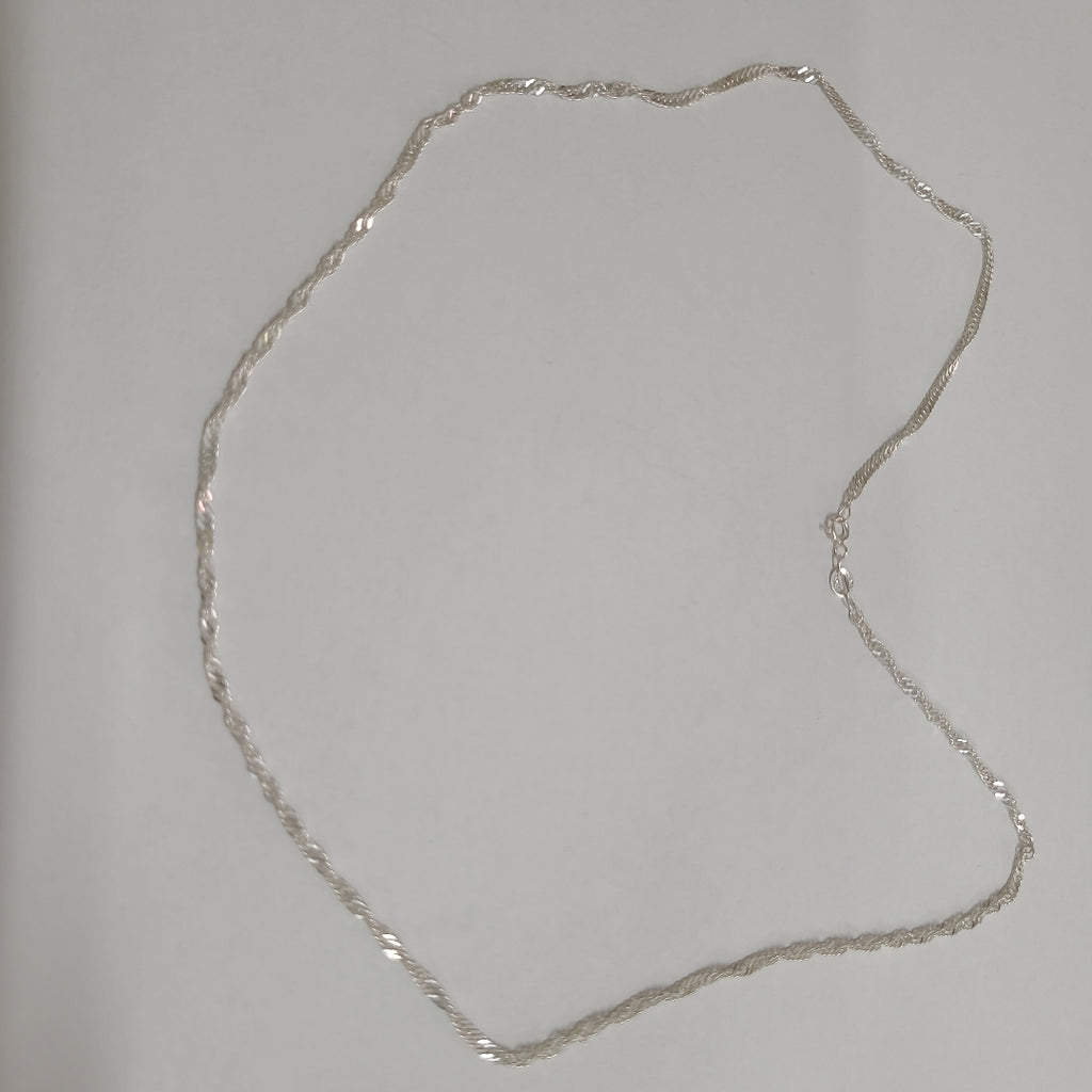 CADENA MEDIO TZL PLATA .925 55 CM 4.12 GR (NUEVO)