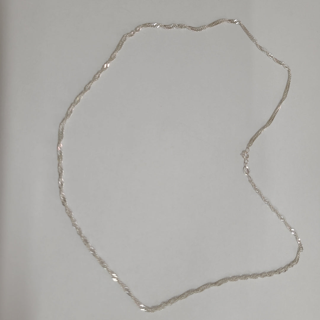 CADENA MEDIO TZL PLATA .925 55 CM 4.12 GR (NUEVO)