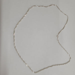 CADENA MEDIO TZL PLATA .925 55 CM 4.12 GR (NUEVO)