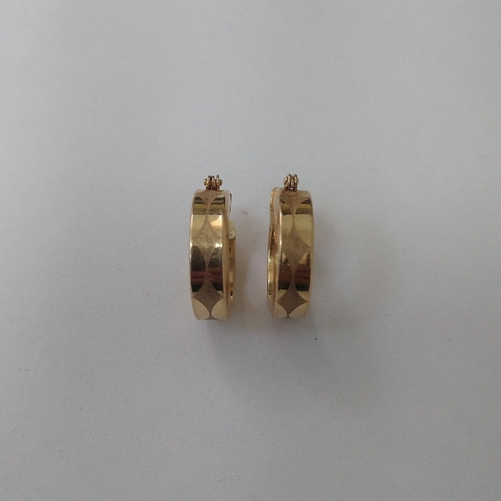 ARRACADAS PAR ORO 14 K 2.7 GRMS (SEMINUEVO)