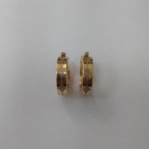 ARRACADAS PAR ORO 14 K 2.7 GRMS (SEMINUEVO)