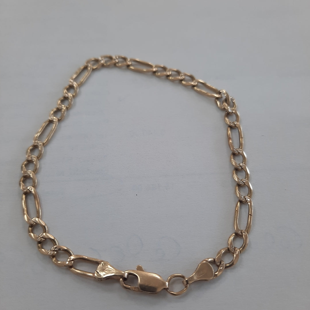 PULSERA ORO 10 K 6.4 GRMS (SEMINUEVO)