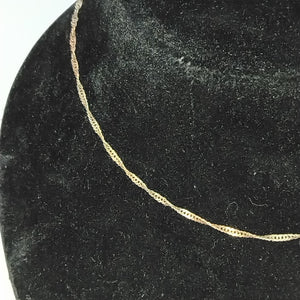 CADENA ORO 10 K 2,40 GRMS (SEMINUEVO)
