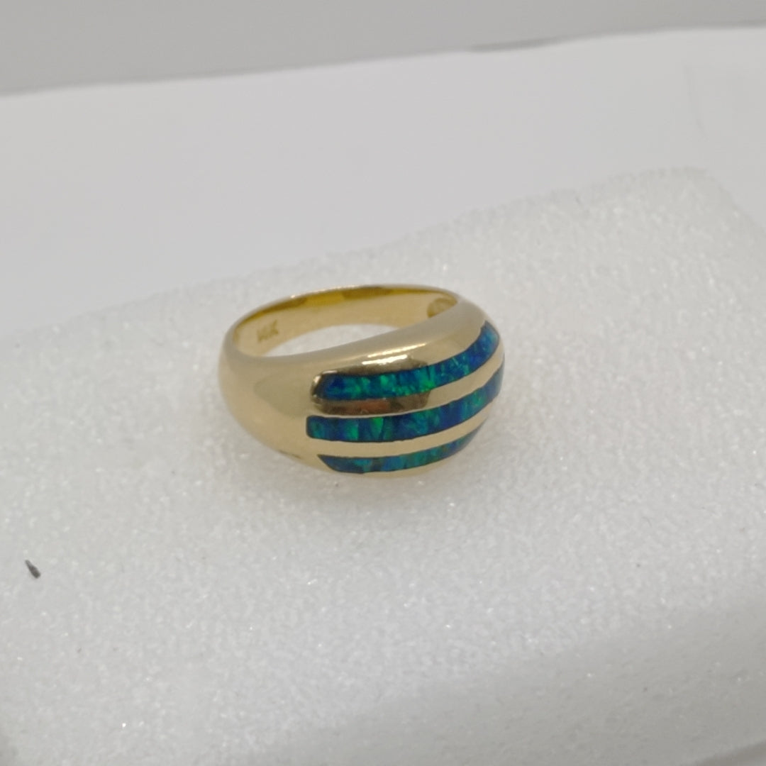 ANILLO ORO 14 K 8.8 GRMS (SEMINUEVO)