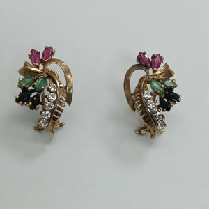 ARETES PAR ORO 8 K 4,30 GRMS (SEMINUEVO)