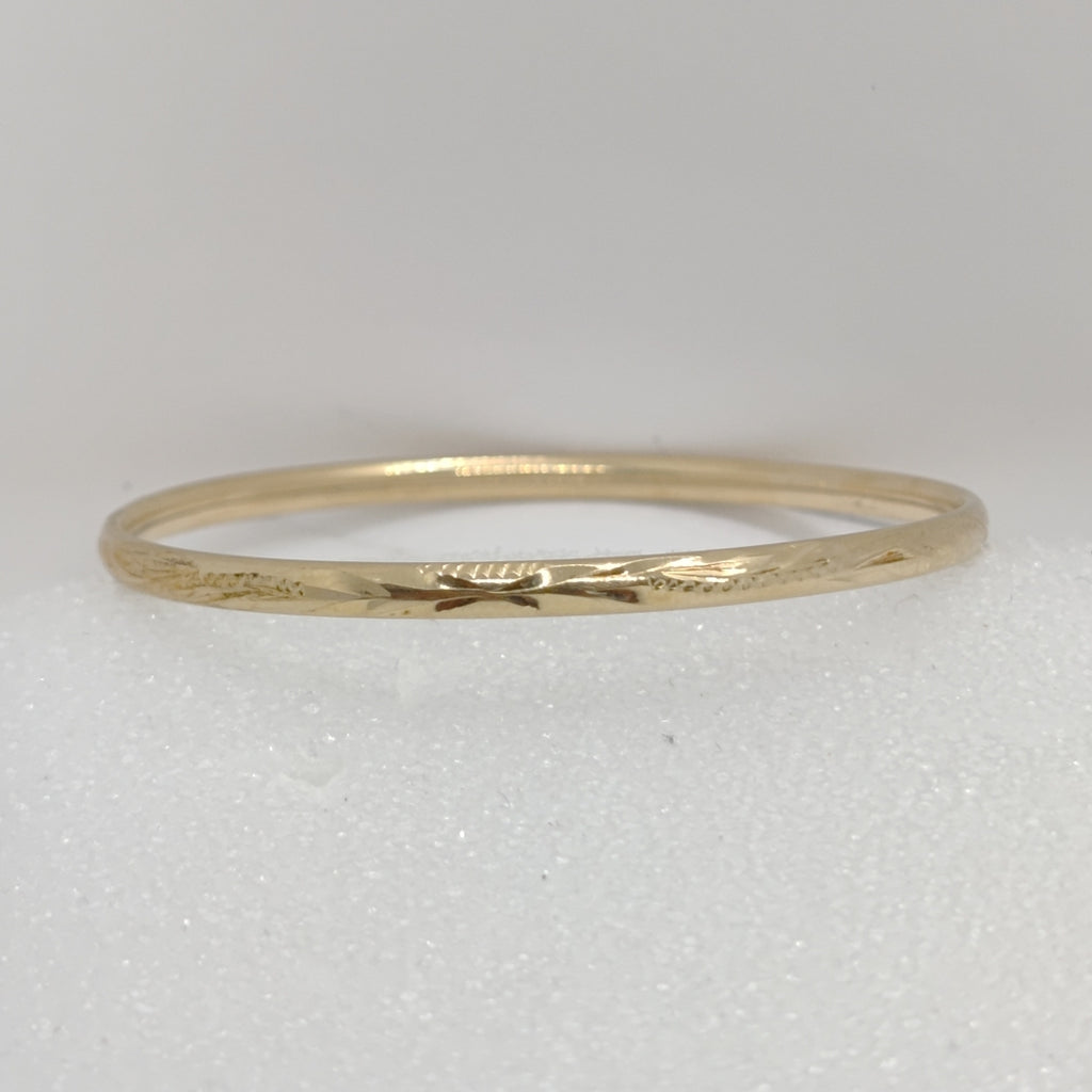 PULSERA RIGIDA ORO 10 K 3.1 GRMS (SEMINUEVO)