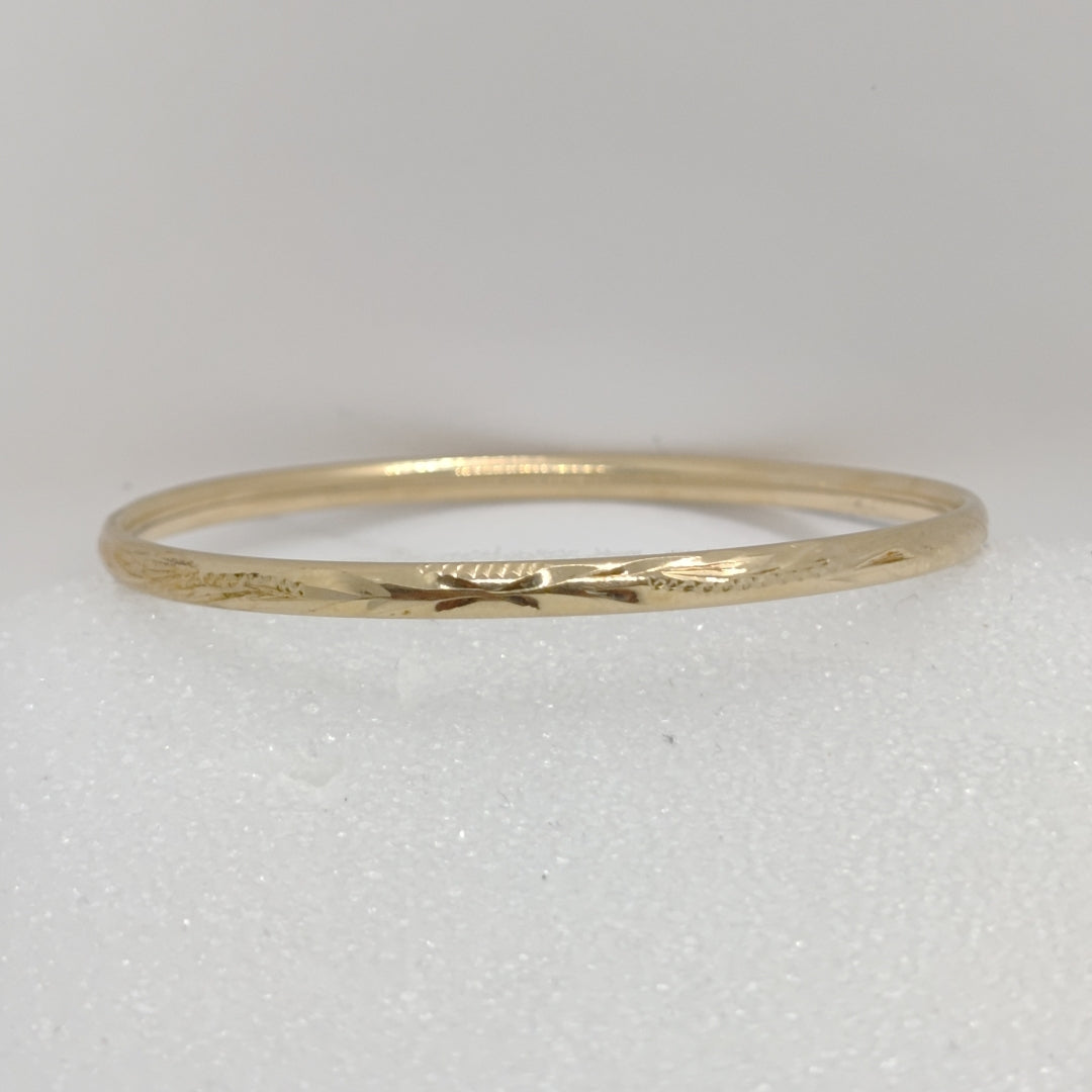 PULSERA RIGIDA ORO 10 K 3.1 GRMS (SEMINUEVO)