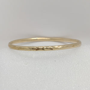 PULSERA RIGIDA ORO 10 K 3.1 GRMS (SEMINUEVO)