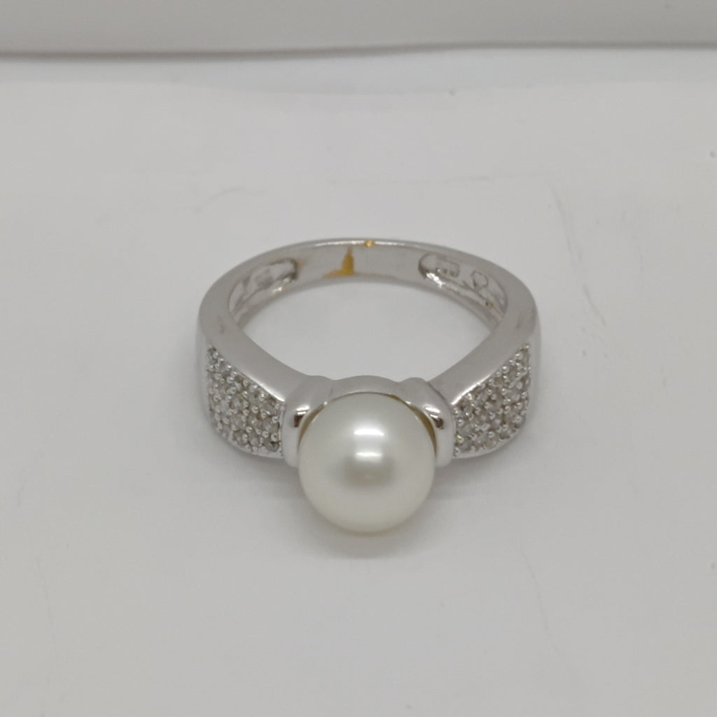 ANILLITO ORO BLANCO 14 K 4.6 GRMS (SEMINUEVO)