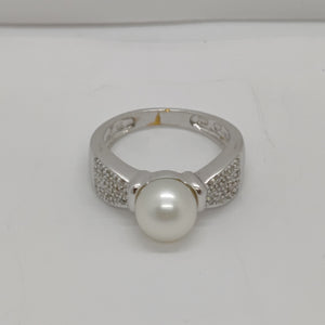 ANILLITO ORO BLANCO 14 K 4.6 GRMS (SEMINUEVO)