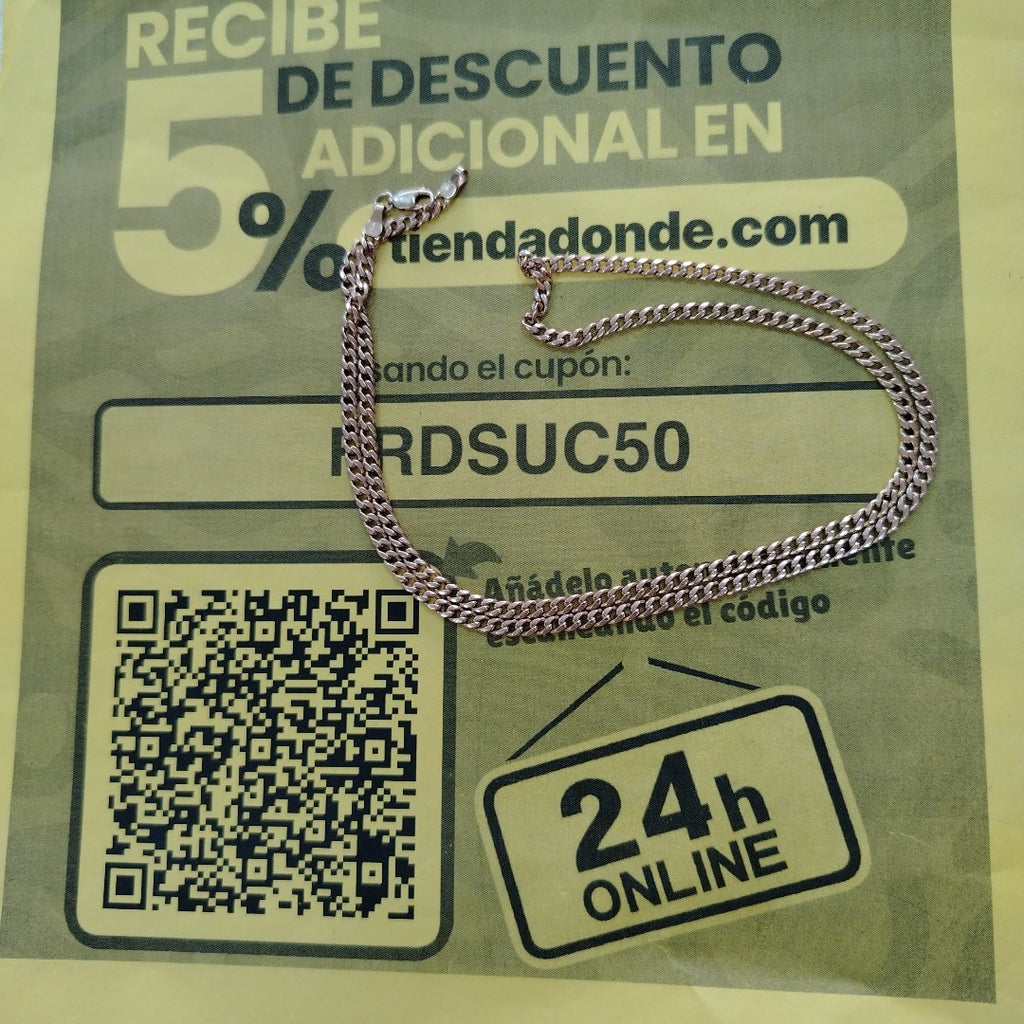 CADENA ORO 14 K 8 GRMS (SEMINUEVO)