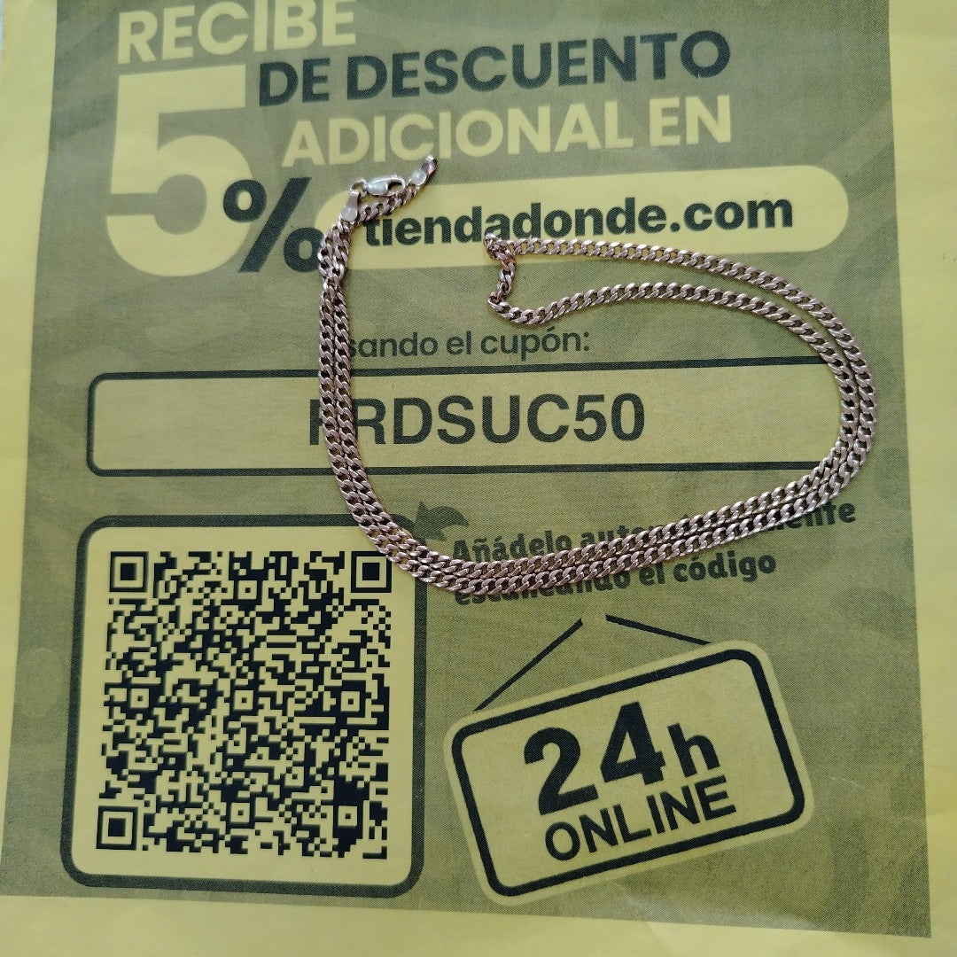 CADENA ORO 14 K 8 GRMS (SEMINUEVO)