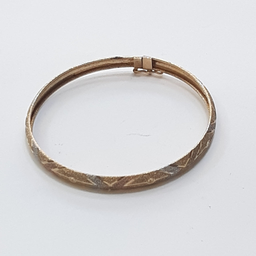 BRAZALETE ORO 10 K 6.4 GRMS (SEMINUEVO)