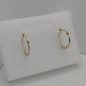 ARRACADAS PAR ORO 14 K 1.2 GRMS (SEMINUEVO)