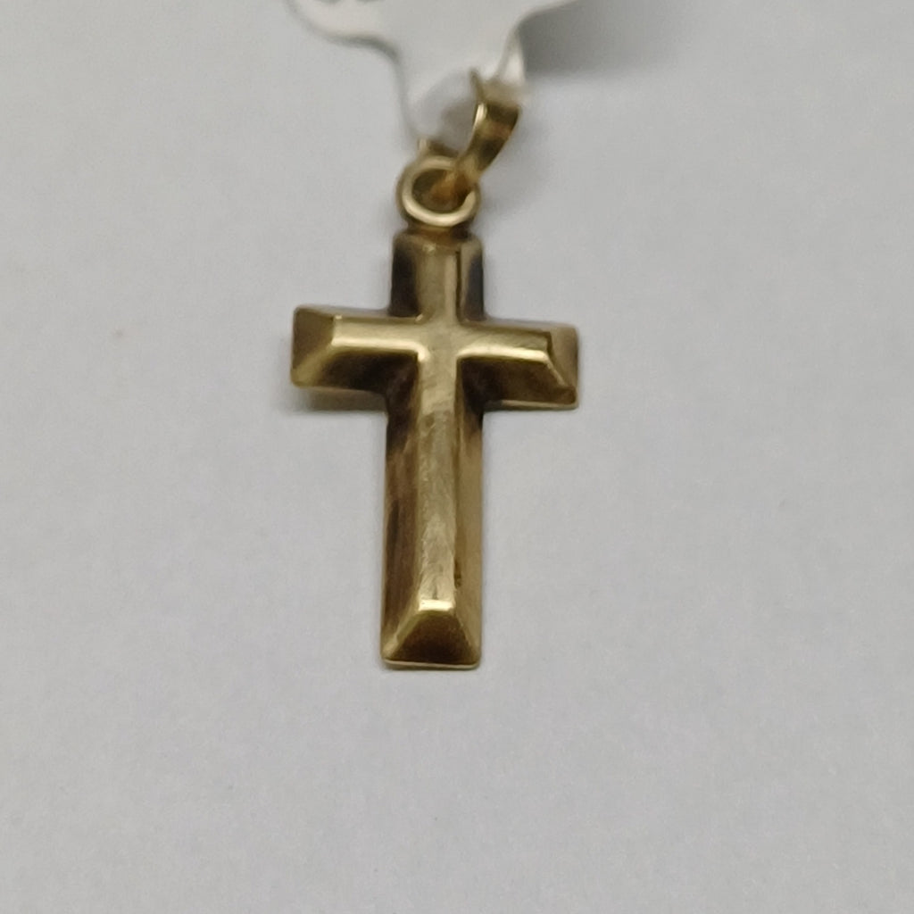 CRUZ, DIJE ORO 14 K 0.7 GRMS (SEMINUEVO)