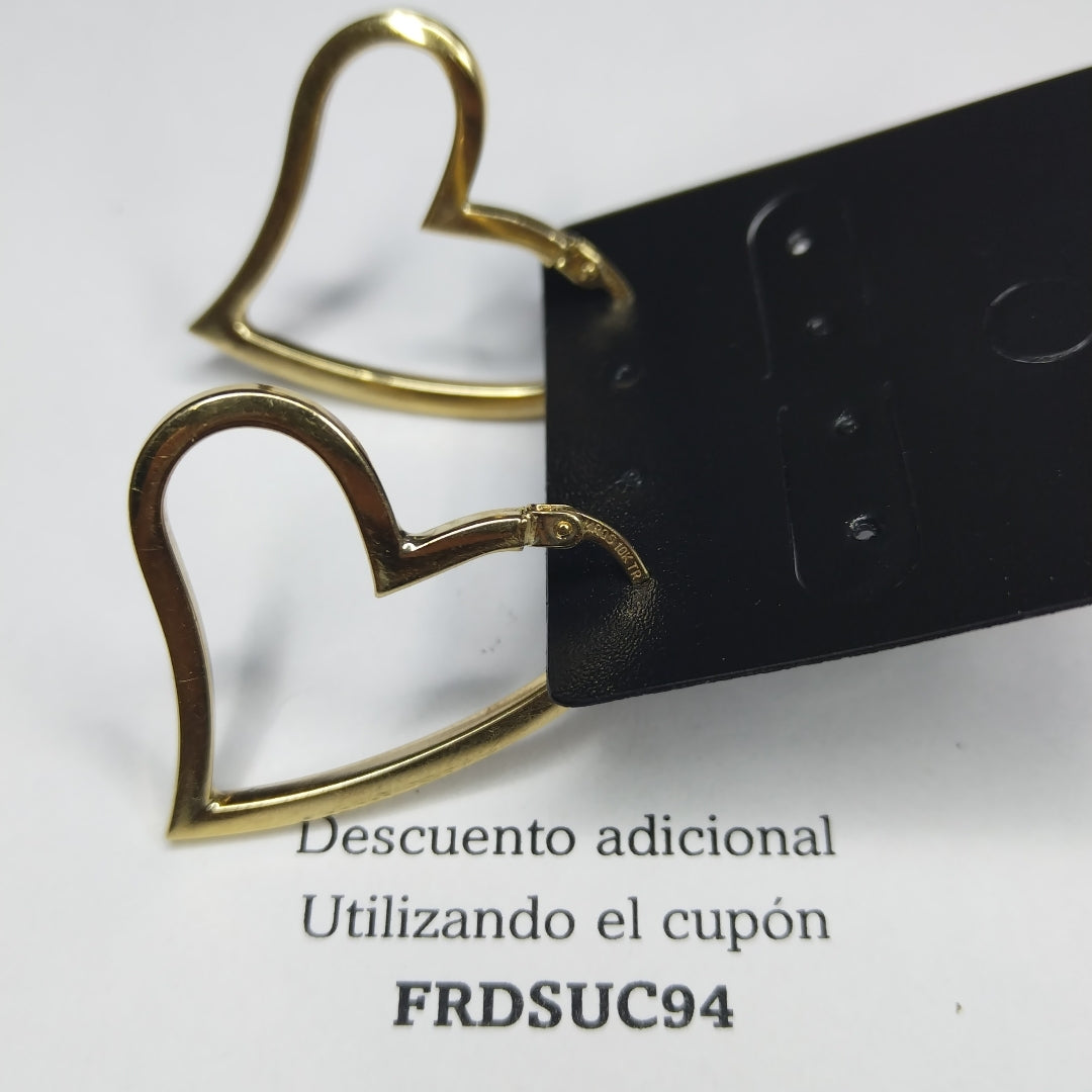 ARRACADAS PAR ORO 10 K 2,00 GRMS (SEMINUEVO)
