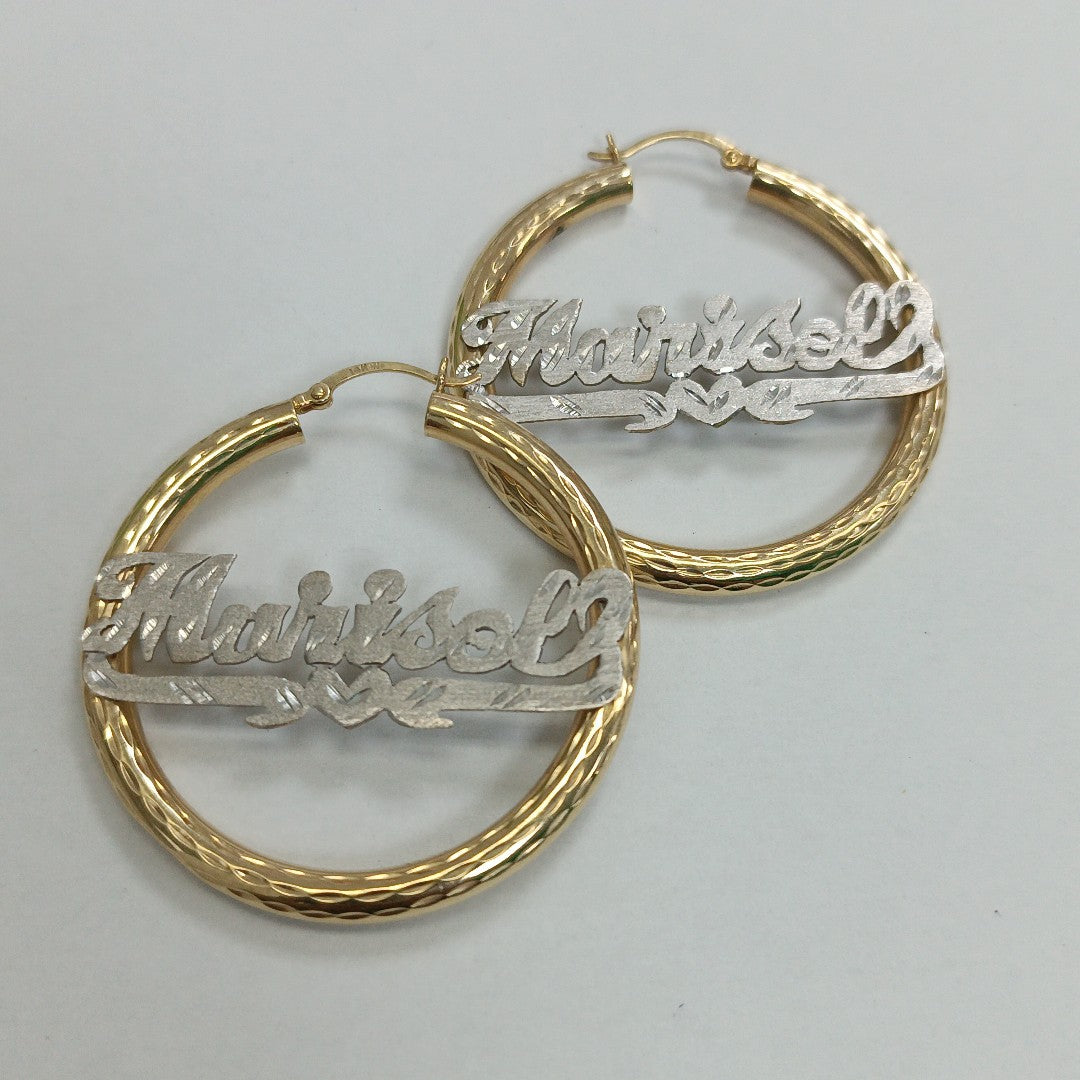 ARRACADAS PAR ORO 14 K 5,60 GRMS (SEMINUEVO)