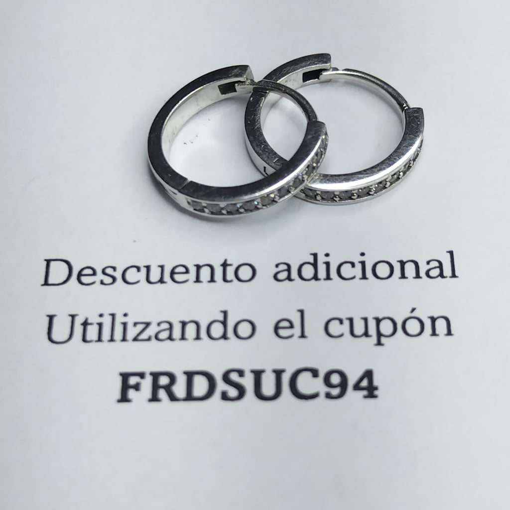 ARRACADAS PAR ORO 14 K 2 GRMS (SEMINUEVO)