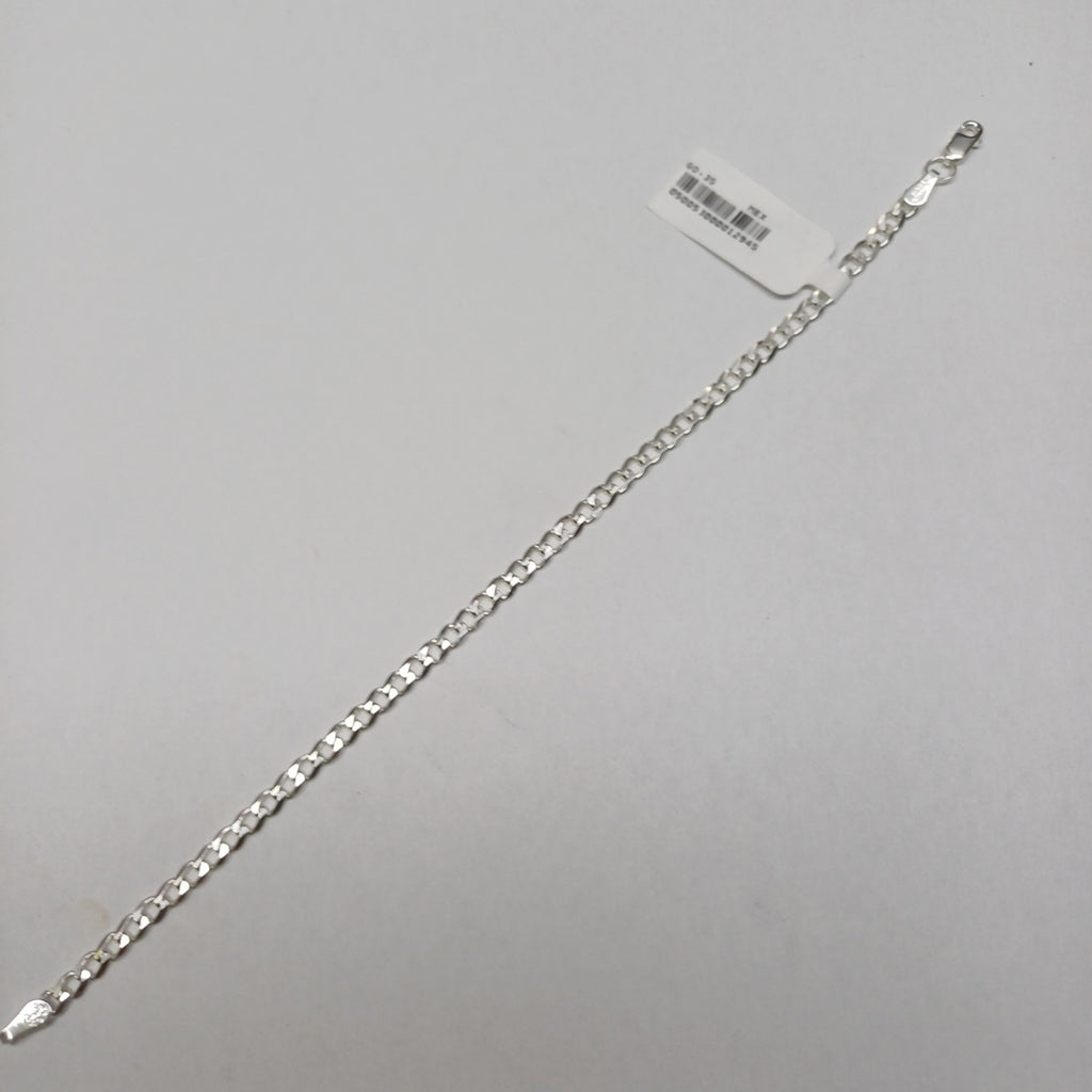 PULSERA BARBADA PLATA .925 21 CM 4.2 GR (NUEVO)