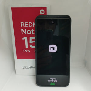 CELULAR XIAOMI REDMI NOTE 15 PRO 5G 25080RABDG (2026) 512 GB 8 GB RAM (SEMINUEVO)