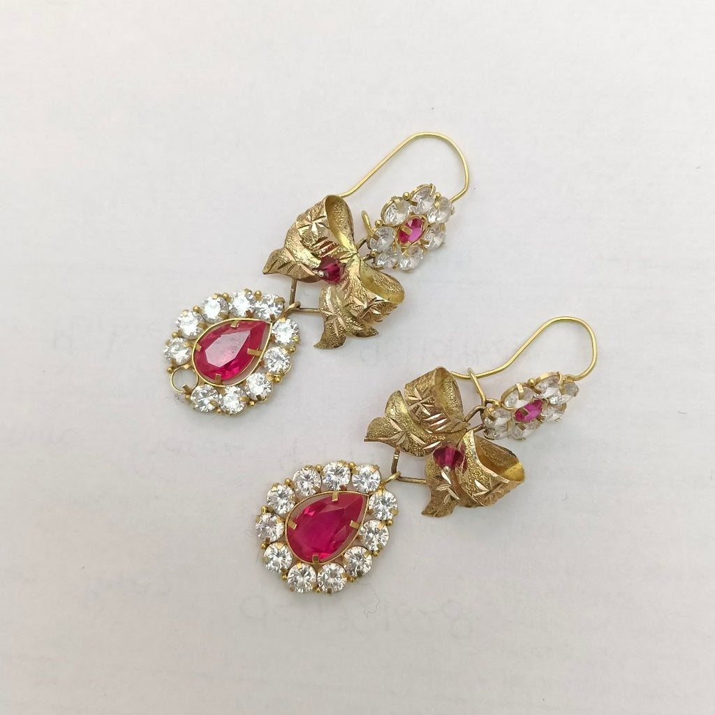 ARETES PAR ORO 8 K 9,70 GRMS (SEMINUEVO)