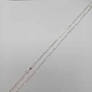 CADENA CORAZONES PLATA .925 60 CM 3.02 GR (NUEVO)