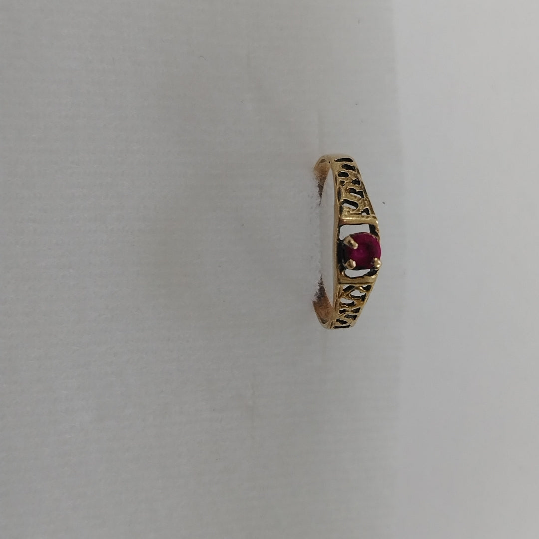 ANILLO ORO 10 K 1.1 GRMS (SEMINUEVO)