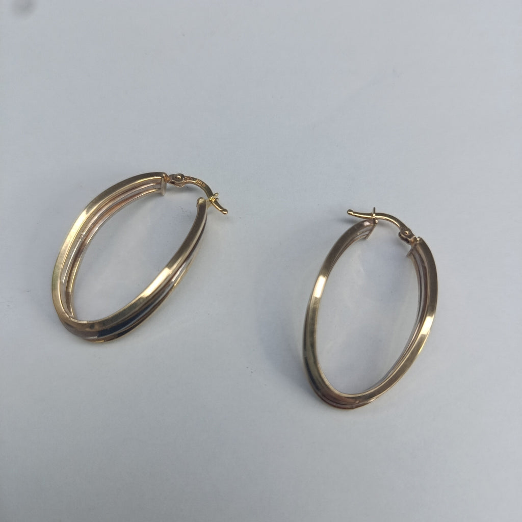 ARETES PAR ORO 14 K 3.1 GRMS (SEMINUEVO)