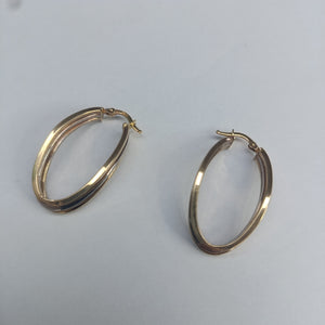 ARETES PAR ORO 14 K 3.1 GRMS (SEMINUEVO)