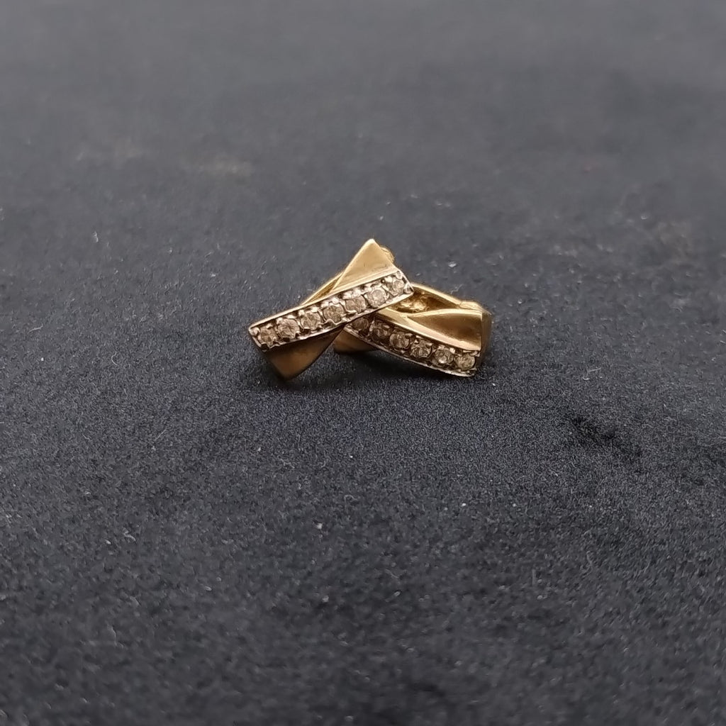 ARETES PAR ORO 10 K 2.4 GRMS (SEMINUEVO)