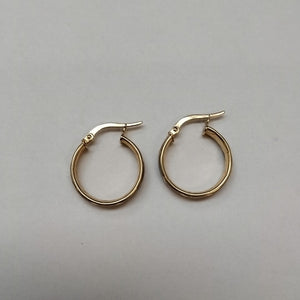 ARETES PAR ORO 14 K 1.5 GRMS (SEMINUEVO)