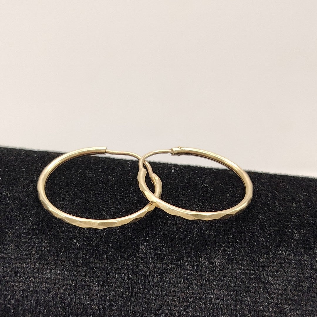 ARETES PAR ORO 10 K 1.2 GRMS (SEMINUEVO)