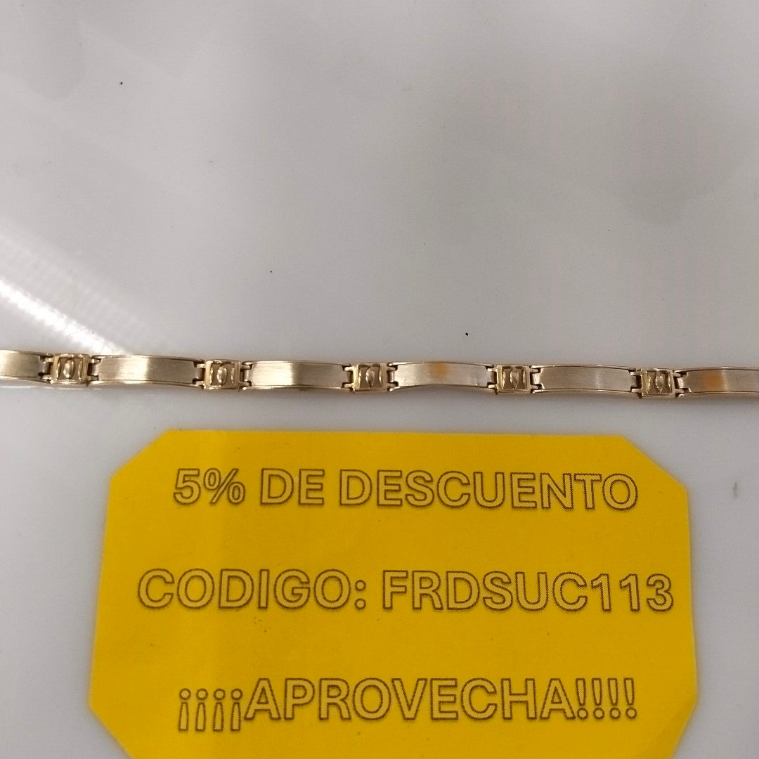 PULSERA ORO 14 K 12.3 GRMS (SEMINUEVO)