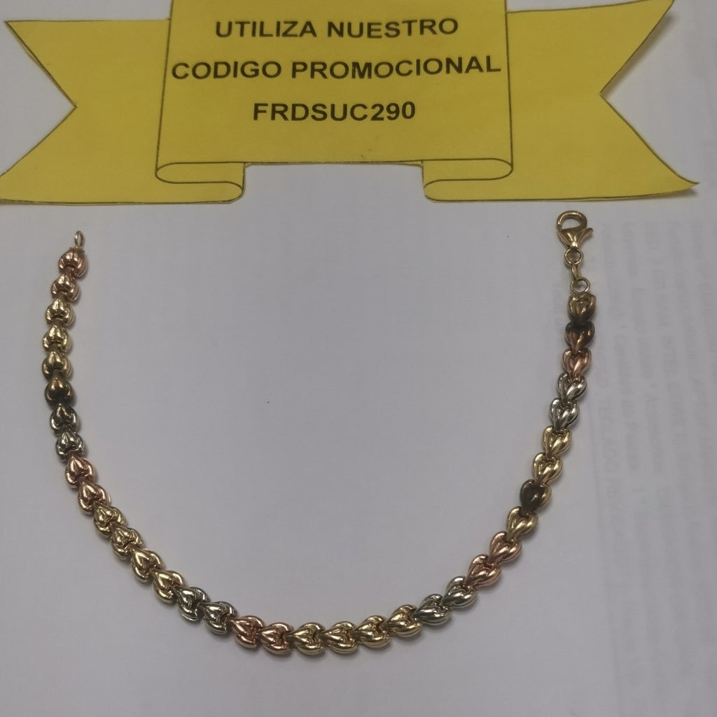 PULSERA ORO 14 K 5.7 GRMS (SEMINUEVO)