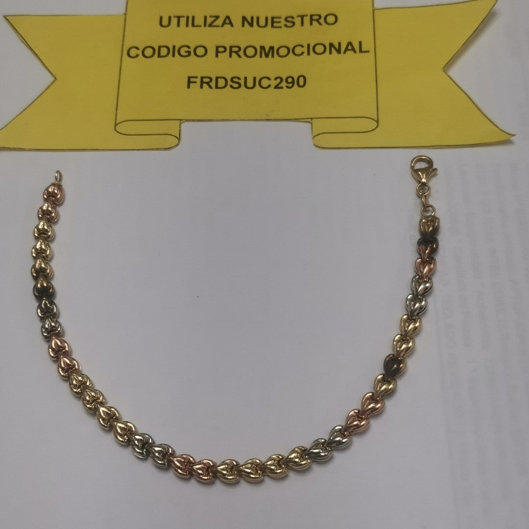 PULSERA ORO 14 K 5.7 GRMS (SEMINUEVO)