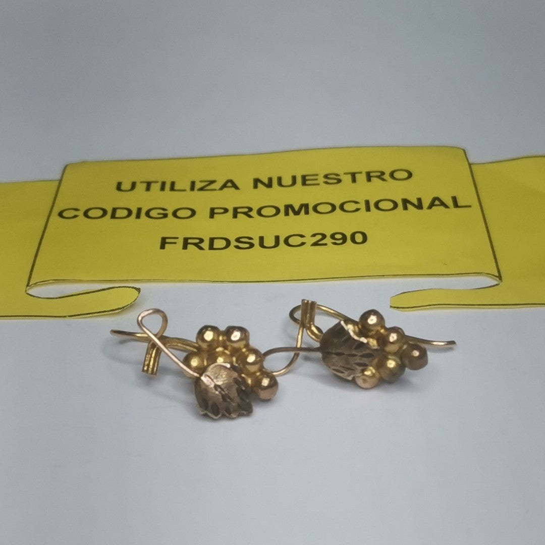 ARETES PAR ORO 10 K 2,00 GRMS (SEMINUEVO)