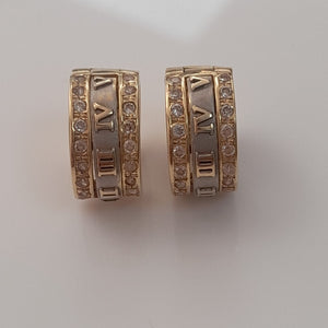 ARETES PAR ORO 14 K 8.6 GRMS (SEMINUEVO)