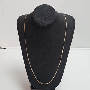 CADENA ORO, ORO COMBINADO 10 K 2.1 GRMS (SEMINUEVO)
