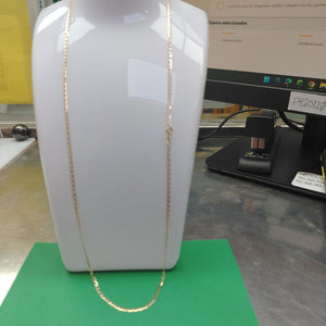 CADENA ORO, RODIADO 10 K 1.7 GRMS (SEMINUEVO)