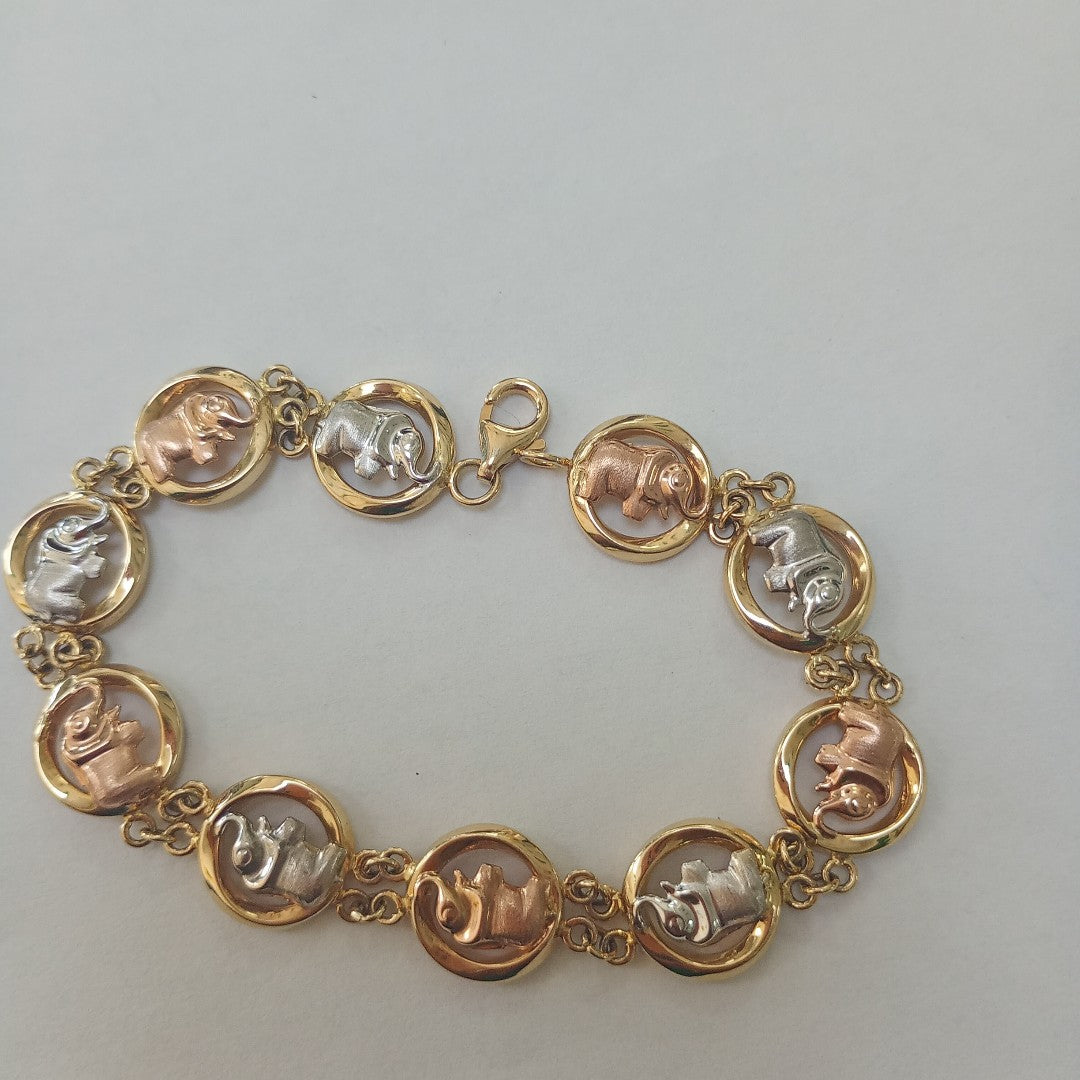 PULSERA ORO 14 K 10.7 GRMS (SEMINUEVO)