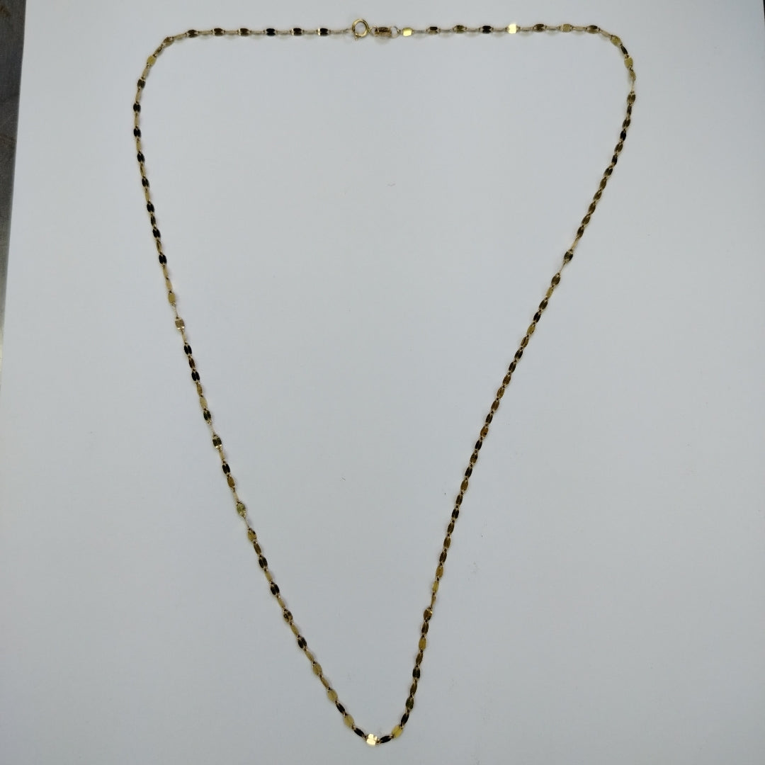 CADENA ORO 14 K 2 GRMS (SEMINUEVO)