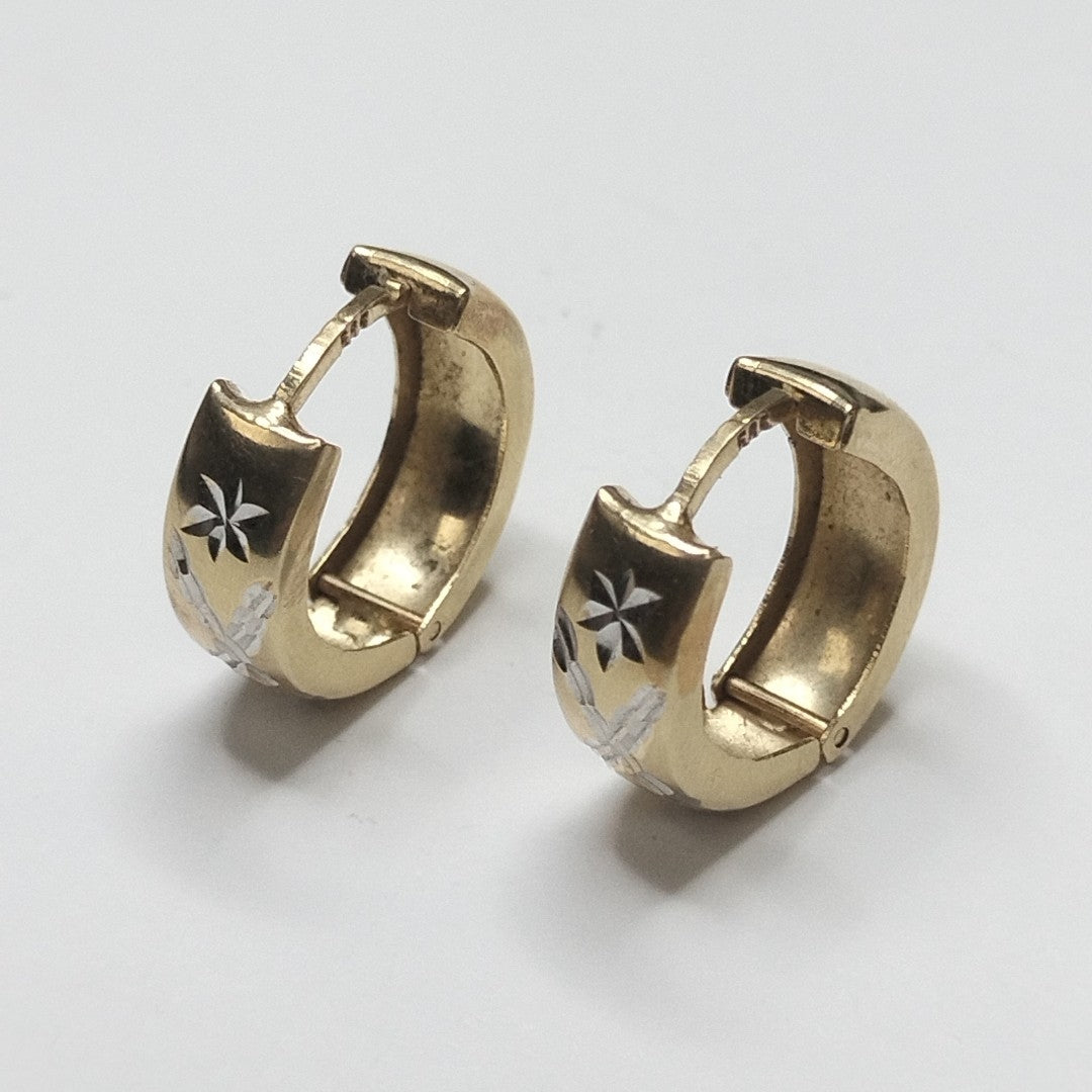 ARRACADAS PAR ORO 14 K 2,80 GRMS (SEMINUEVO)