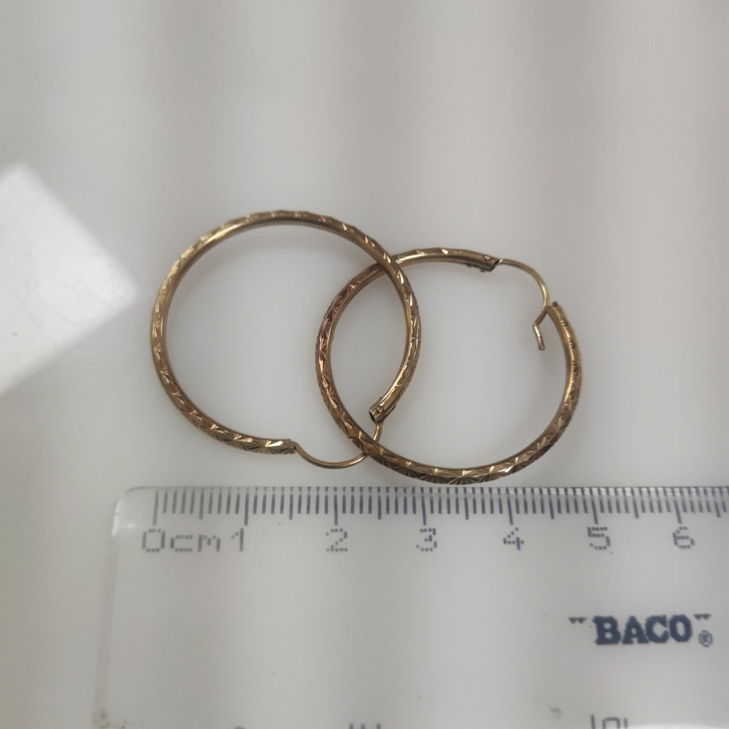 ARRACADAS PAR ORO 8 K 2.5 GRMS (SEMINUEVO)